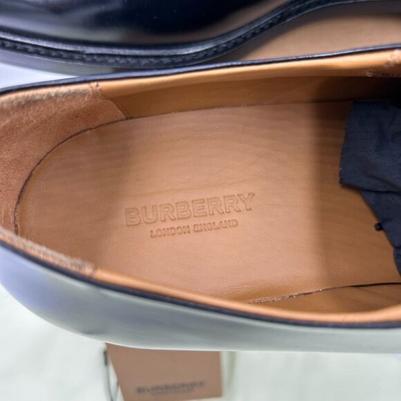 Men’s Burberry leather lace up Oxford’s size 45 made in Italy - Picture 8 of 10
